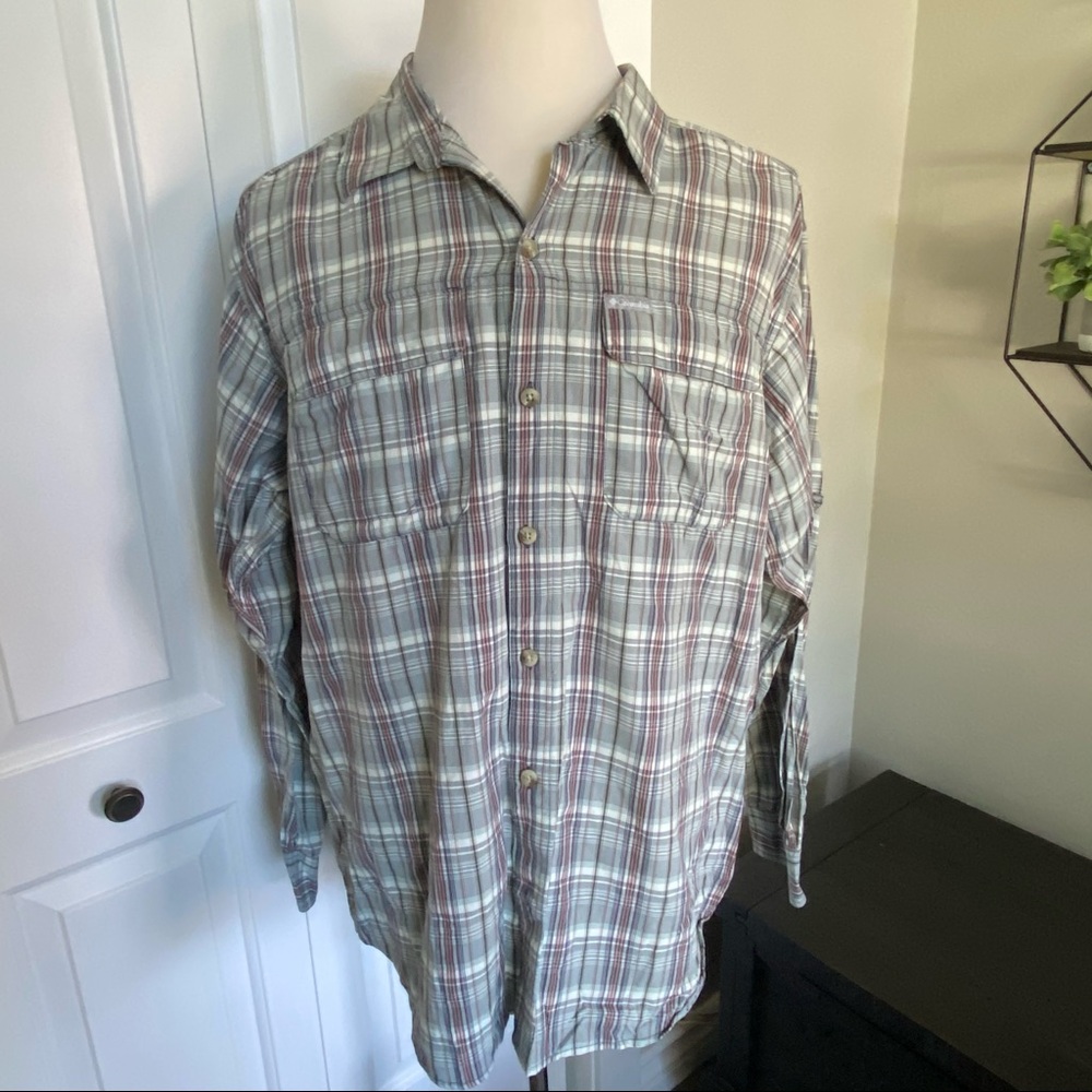 Columbia Long Sleeve Plaid Shirt
